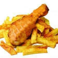 Chicken and chips