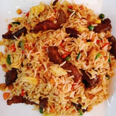 Basmati rice beef fiesta 