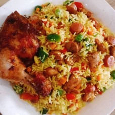 Basmati chicken fiesta+grill chicken