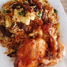 Basmati beef fiesta+grill chicken