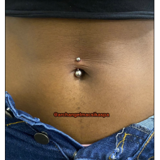 Belly button piercing 