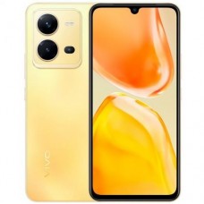 Vivo phone v25e - 6.44" (8gb ram, 128gb rom) android 12 (64/2/2)mp + 32mp wide selfie - 4g lte - dual sim - 4500mah - sunrise gold