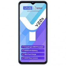 Vivo phone y22s, 6.55-inch, 6gb ram 128gb rom - summer cyan