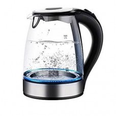 Illuminating fast boil cordless glass kettle and jug