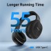 Edifier w800bt plus wireless bluetooth v5.1 40mm headphone- black