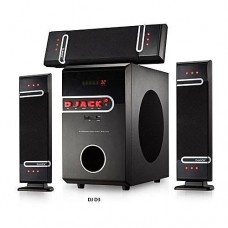 Djack super powerful bluetooth home theatre system dj -d3l black