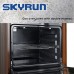 Skyrun 4 burner (4+0) gas cooker (gcs-4g/ms500z-p) - brown