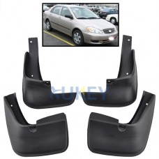 Toyota corolla 2003-2007 mud flap ,flaps splash guards,mud guard