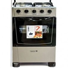 Scanfrost automatic 4 burners standing gas cooker with oven