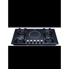 Buc built-in gas hob 4 gas and 1 electric