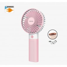 Lontor rechargeable mini portable hand fan with inbuilt power bank - ctl-mf008-4