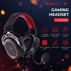 Gaming havit gaming headphones with noise-cancelling mic