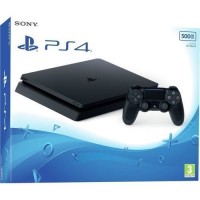 Sony ps4 slim 500gb console - black