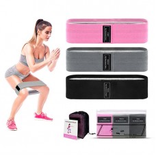 3-piece set sports exercise resistance loop yoga bands set