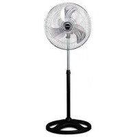 Qasa 3 blade 18" standing fan qsf-18fit chrome/black