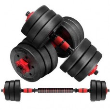 15kg dumbbell with long bar