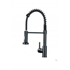 Stainless steel water faucet (matte black)