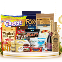 Chocolate indulgence christmas hamper (gold)  