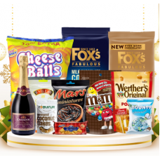 Chocolate indulgence christmas hamper (silver)  