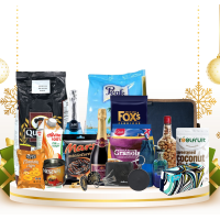 King  mocktail christmas hamper (gold)  