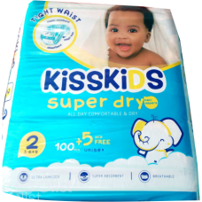 Kisskids baby diaper size 2 (eco) 