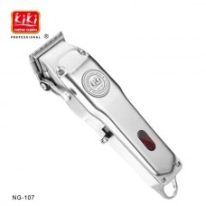 Kiki metal rechargeable hair clipper - ng-107 - 2000mah