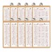 10pcs wooden a5 clipboard hardboard menu board with clip for office restaurant