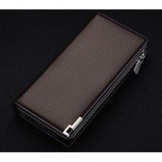 Men fashion multi-function business leather wallet