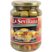 La sevillana pitted green olives jar 350 g