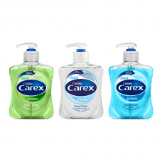 Carex hand wash assorted 250ml