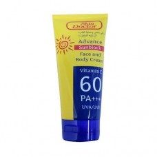 Skin doctor advance sunblock face and body cream spf 60 - 150g