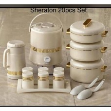 20 sets of complete dinner set.