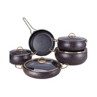 Germany uakeen germany 9pcs granite cookware set