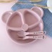 Children tableware set feeding set ,plates ,forks ,spoons