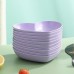 1 set snack plate heart-shaped fruit dessert snack plate serving tray purple