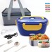 3 of 1.5l electric lunch box with 2 in 1 plug for home & car