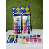 12colours x 3pack kids fun water colouring and artist brush