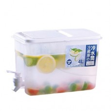 4l drink dispenser fridge water dispenser with lid cup