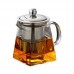 Glass filter tea pot 750ml