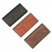 Mens long wallet slim credit card leather bifold wallet