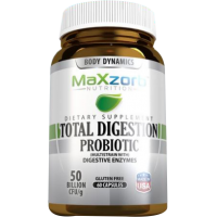 Body dynamics total digestion probiotic 60 caps 50 billion ‘gut-friendly’ bacteria