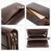 Real leather men’s wallets male purse long wallets purse