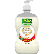 2sure hand wash oatmilk & honey 250ml