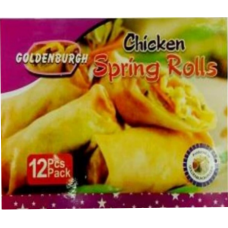 Goldenburgh chicken spring rolls 500 g x12