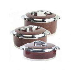 Vtcl sweet insulated serving dish hot pot- (3 pcs)