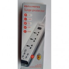 Ellington surge protector 3 ways extension socket 				