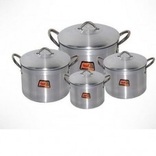 Tower pot set - 4 piece (tower trim)16,18,20,22cm