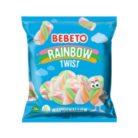 Bebeto rainbow twist marshmallow 275g sr