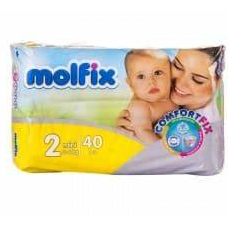 Molfix size 2 40pcs