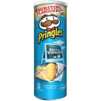 Pringles salt & vinegar potato chips -165g sr